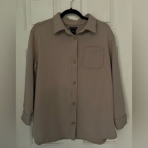 Architect Tan Button Down Long Sleeve